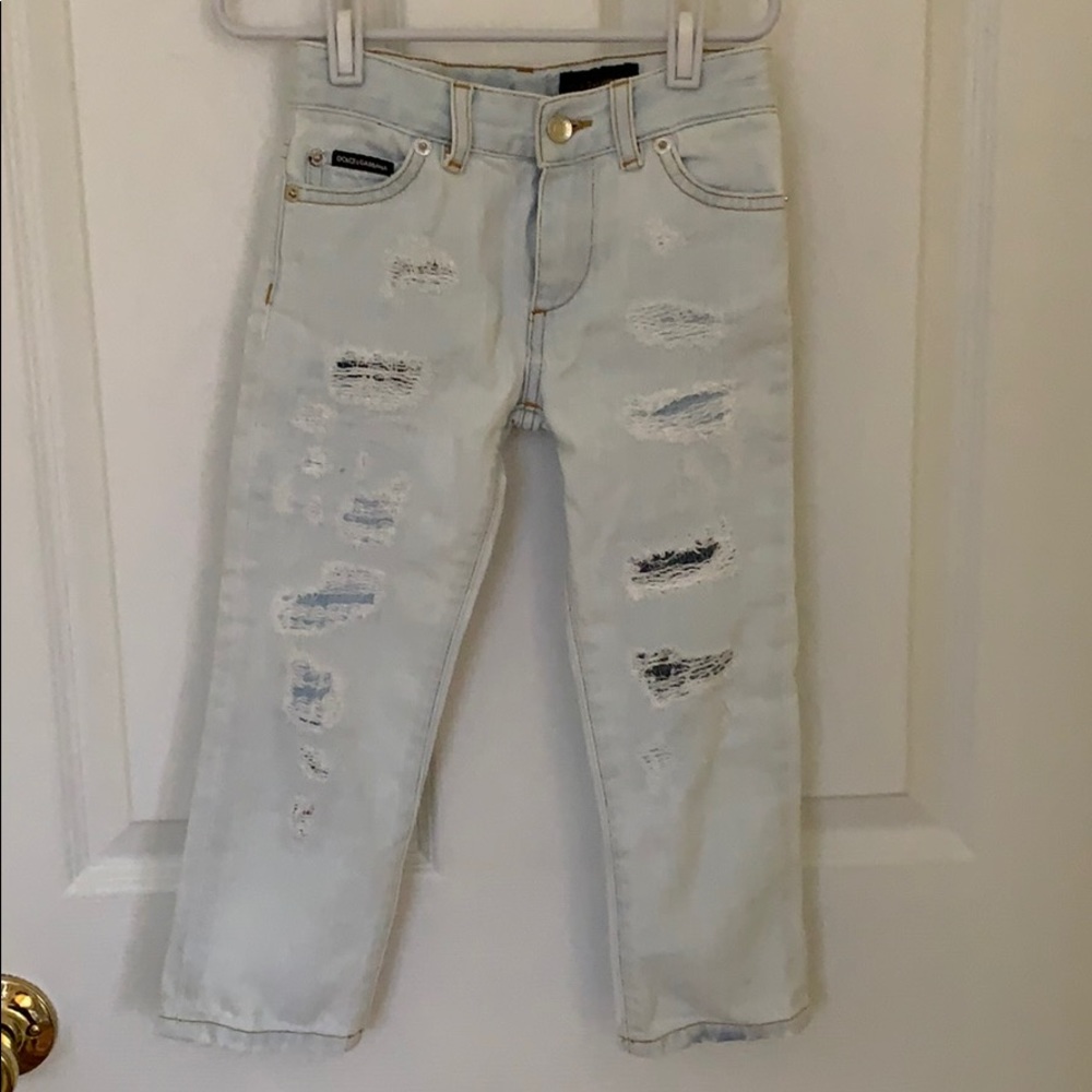 Dolce & Gabbana Distressed Jeans